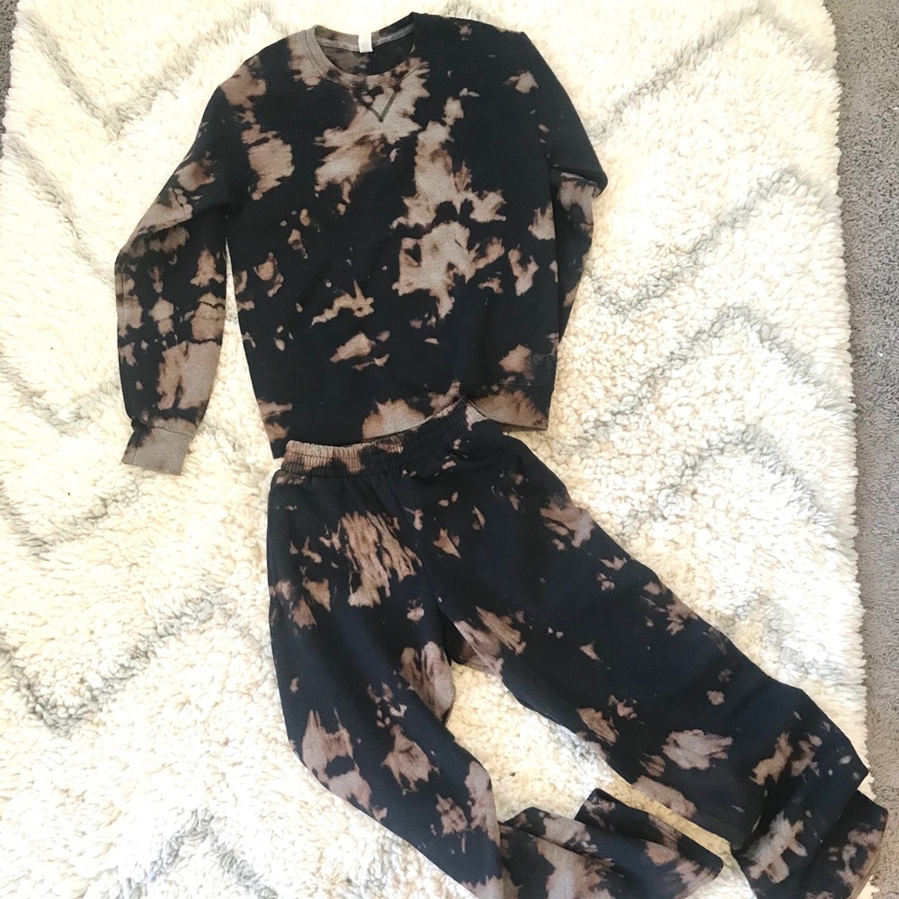 Bleach Dyed Sweatsuits